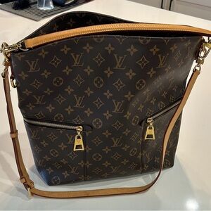 Louis Vuitton Brown Monogram Melie Shoulder Bag